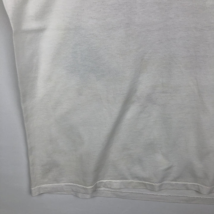 90'S Vintage Printed T-Shirt, Men's XL unclear white type Vintage Second Hand