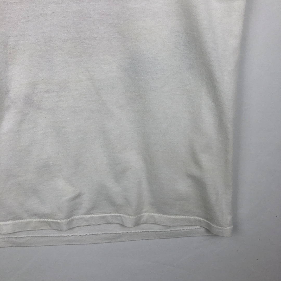 90'S Vintage Printed T-Shirt, Men's XL unclear white type Vintage Second Hand