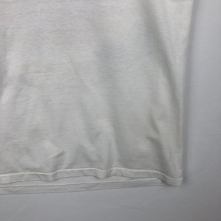 90'S Vintage Printed T-Shirt, Men's XL unclear white type Vintage Second Hand
