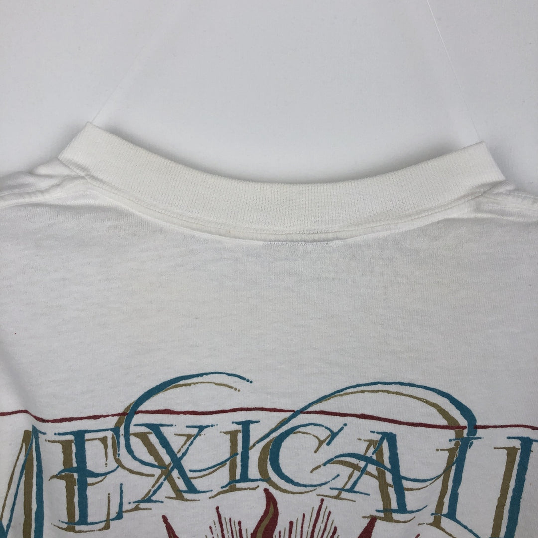 90'S Vintage Printed T-Shirt, Men's XL unclear white type Vintage Second Hand