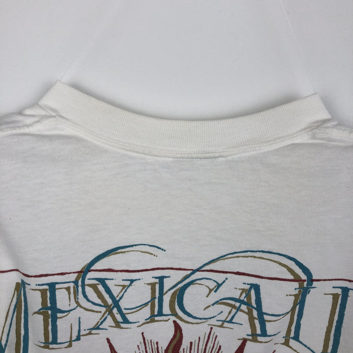 90'S Vintage Printed T-Shirt, Men's XL unclear white type Vintage Second Hand