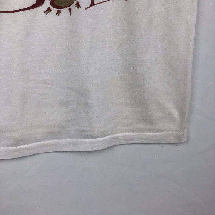 90'S Vintage Printed T-Shirt, Men's XL unclear white type Vintage Second Hand