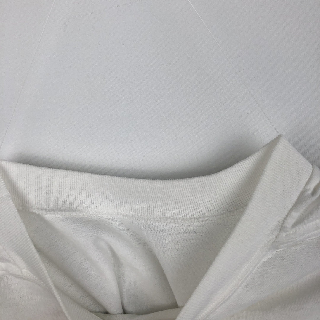 90'S Vintage Printed T-Shirt, Men's XL unclear white type Vintage Second Hand