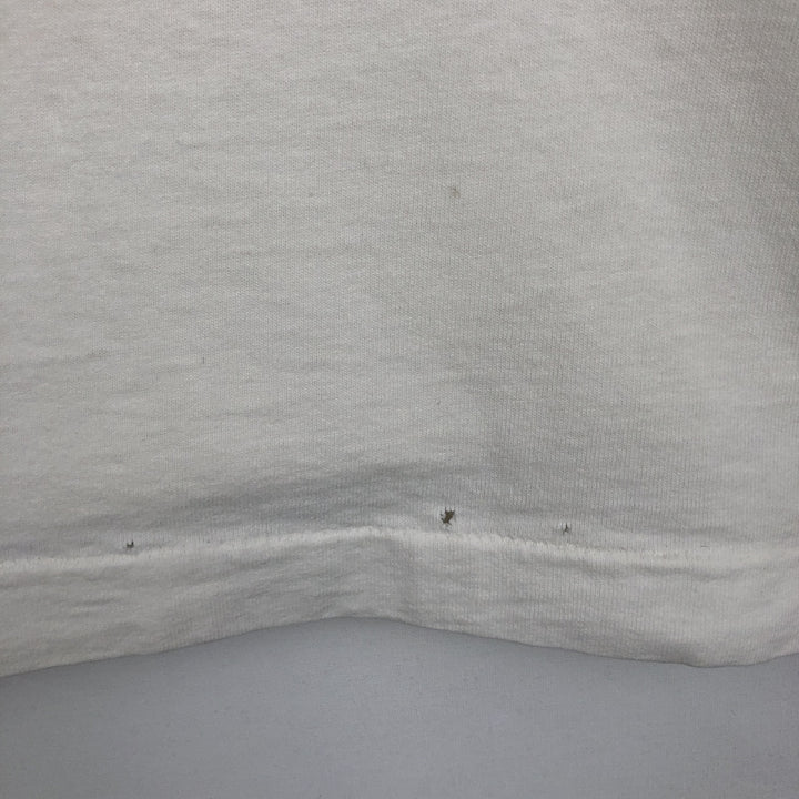 90'S Fruit of the Loom Heavy Cotton Print T-Shirt, Made in USA, Men's Size XL (approx.) cotton white type Vintage Second Hand