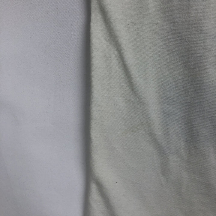 80'S ONEITA POWER-T Advertising T-Shirt, Made in USA, Men's Size M (Equivalent), Vintage cotton white type Vintage Second Hand