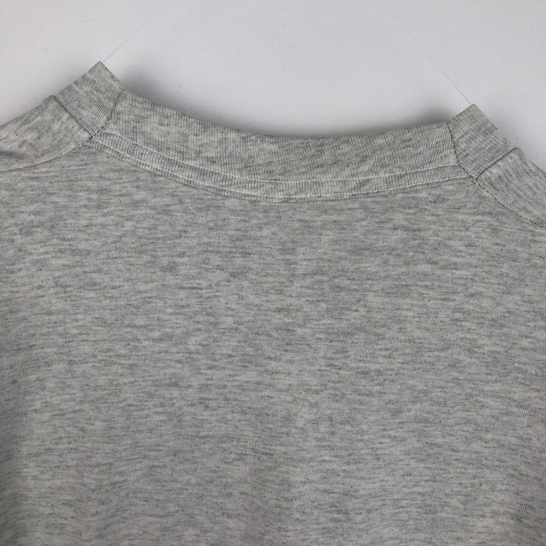 90'S Fruit of the Loom Best Print T-Shirt, Made in USA, Men's Size XL (approx.) cotton pale white type Vintage Second Hand