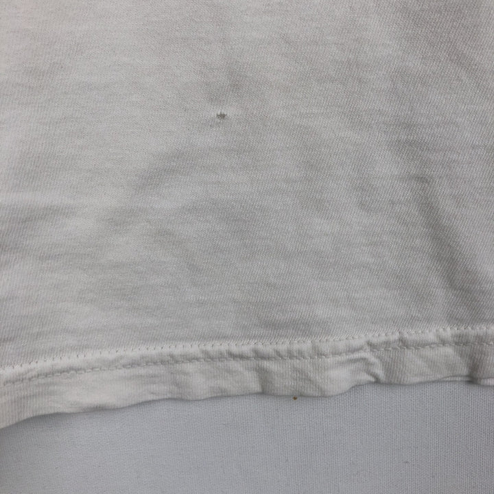 Vintage 90'S TULTEX printed T-shirt, men's XXL size cotton white type Vintage Second Hand