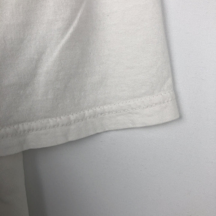 Vintage 90'S TULTEX printed T-shirt, men's XXL size cotton white type Vintage Second Hand