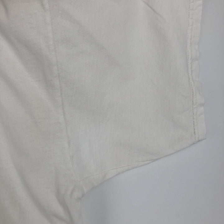 Vintage 90'S TULTEX printed T-shirt, men's XXL size cotton white type Vintage Second Hand