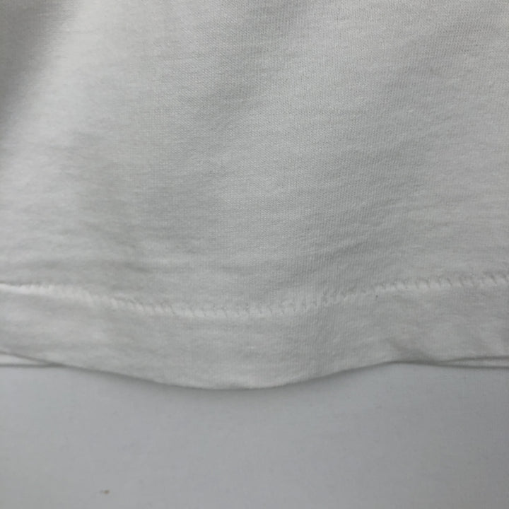 90'S Fruit of the Loom Best Print T-Shirt, Made in USA, Men's Size XL (approx.) cotton white type Vintage Second Hand