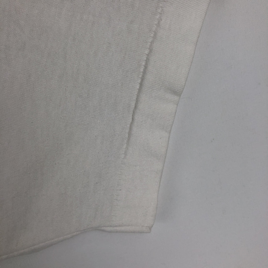 90'S Fruit of the Loom Best Print T-Shirt, Made in USA, Men's Size XL (approx.) cotton white type Vintage Second Hand