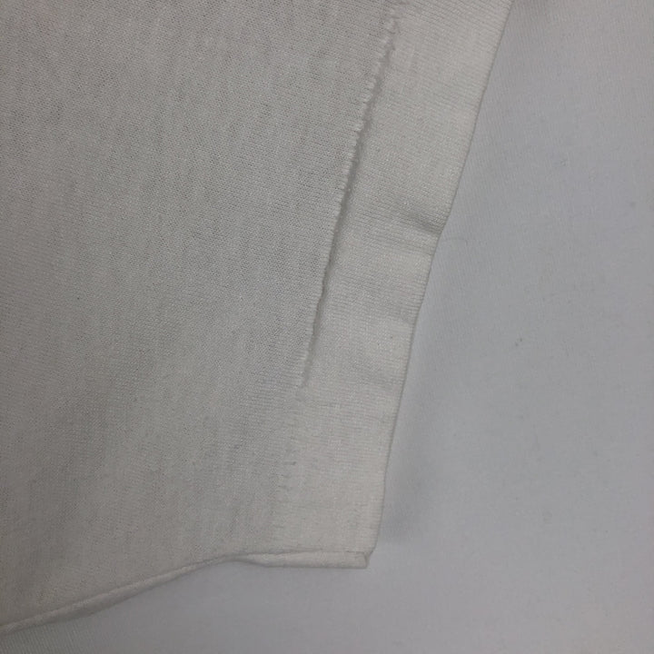 90'S Fruit of the Loom Best Print T-Shirt, Made in USA, Men's Size XL (approx.) cotton white type Vintage Second Hand