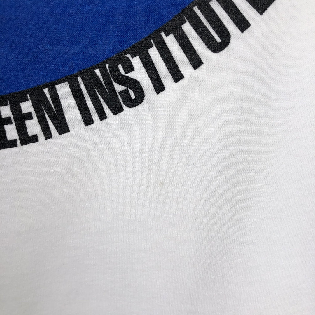 90'S Fruit of the Loom Best Print T-Shirt, Made in USA, Men's Size XL (approx.) cotton white type Vintage Second Hand
