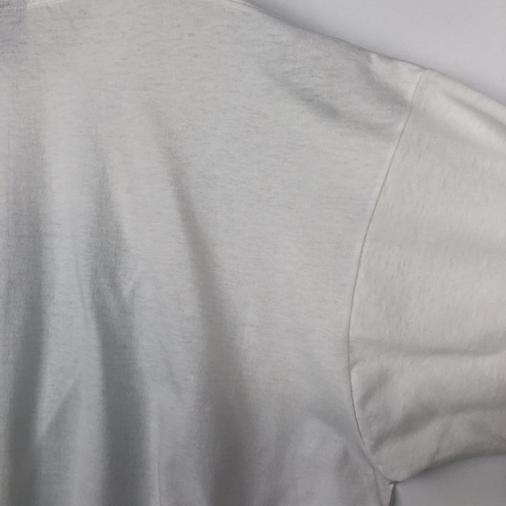 90'S Fruit of the Loom Best Print T-Shirt, Made in USA, Men's Size XL (approx.) cotton white type Vintage Second Hand