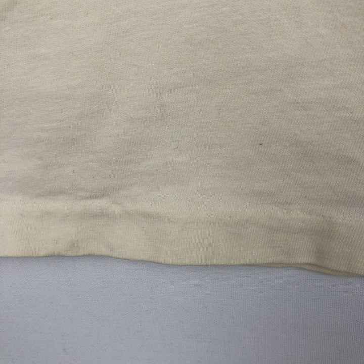 80'S Hanes BEEFY-T Fish Print T-Shirt, Made in USA, Men's XL (approx.), Vintage cotton unbleached Vintage Second Hand