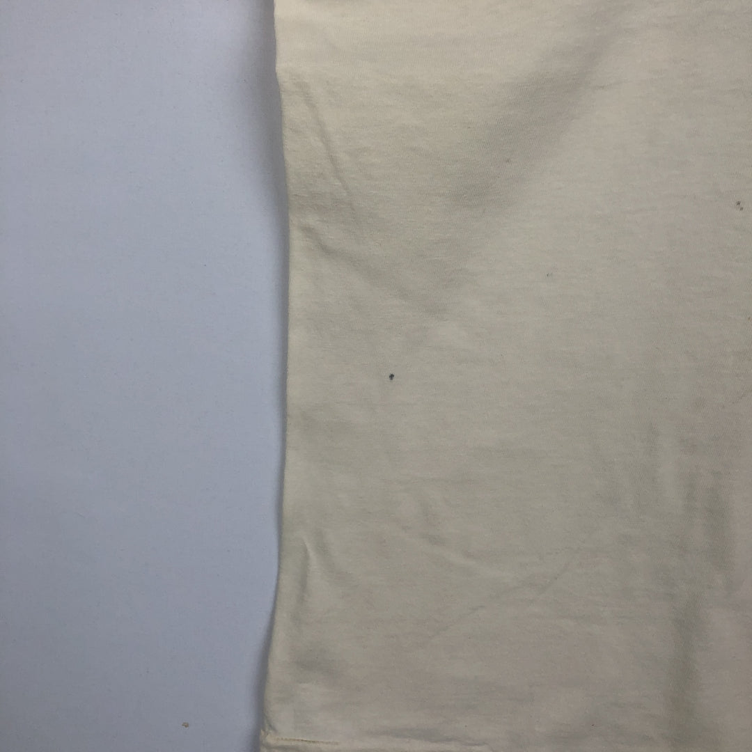 80'S Hanes BEEFY-T Fish Print T-Shirt, Made in USA, Men's XL (approx.), Vintage cotton unbleached Vintage Second Hand