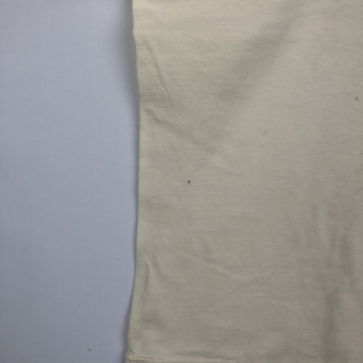 80'S Hanes BEEFY-T Fish Print T-Shirt, Made in USA, Men's XL (approx.), Vintage cotton unbleached Vintage Second Hand