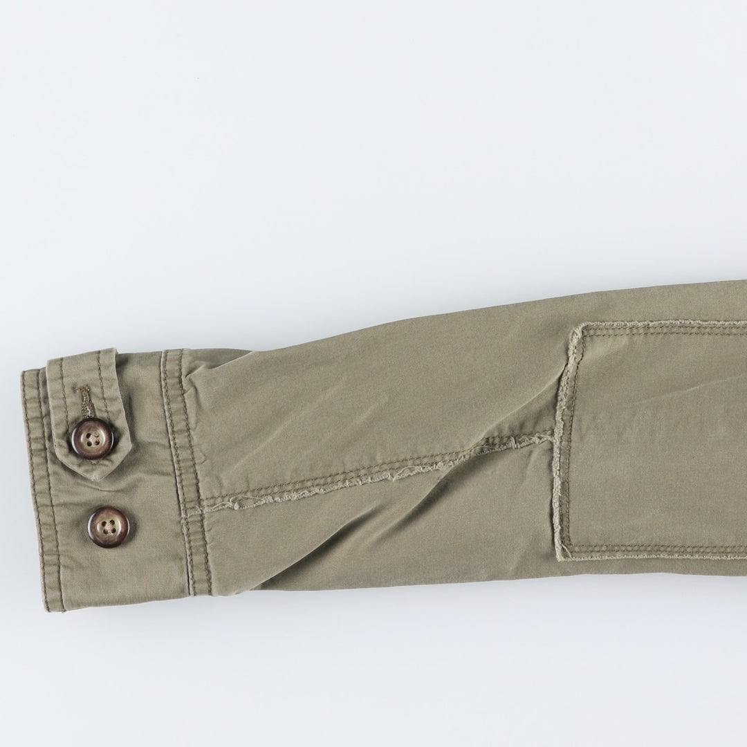Triple Five Soul Cotton Jacket (Women's Size S) cotton Khaki type Vintage Second Hand