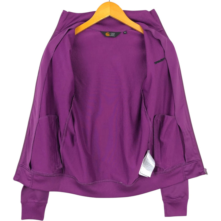 Carhartt Track Jacket, Women's Size XS polyester purple type Vintage Second Hand