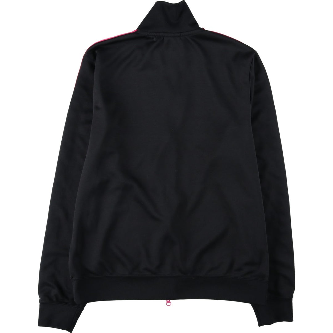 Nike track jacket, women's size M (equivalent to size M) polyester black type Vintage Second Hand
