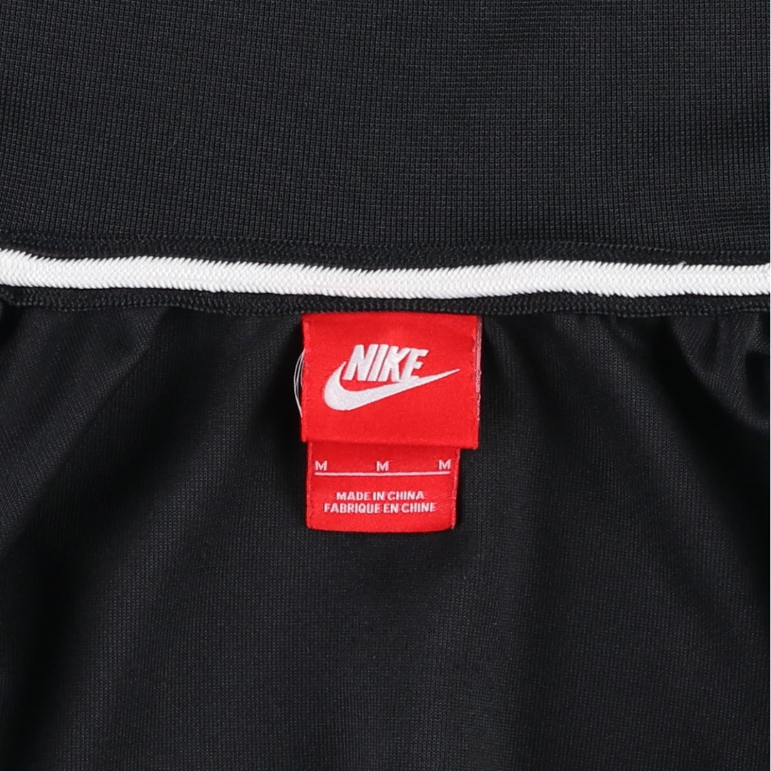 Nike track jacket, women's size M (equivalent to size M) polyester black type Vintage Second Hand