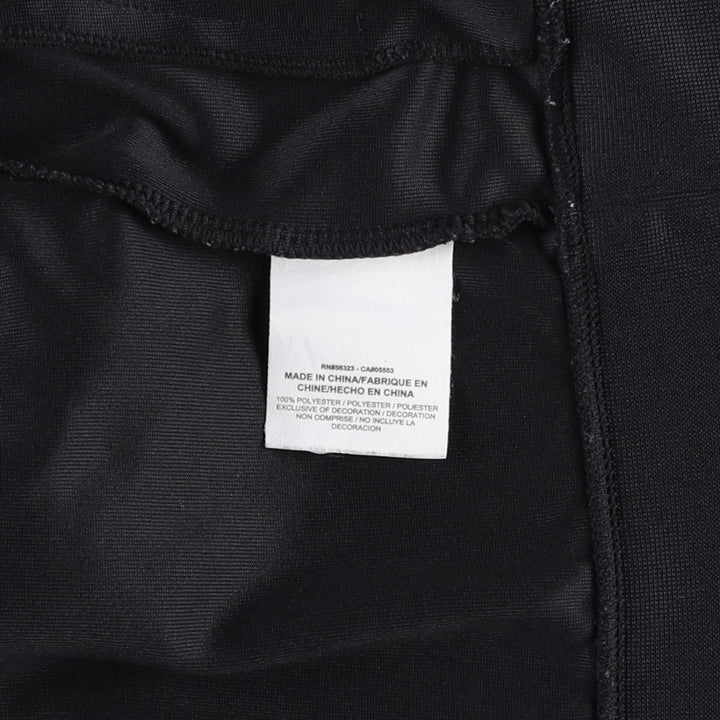 Nike track jacket, women's size M (equivalent to size M) polyester black type Vintage Second Hand