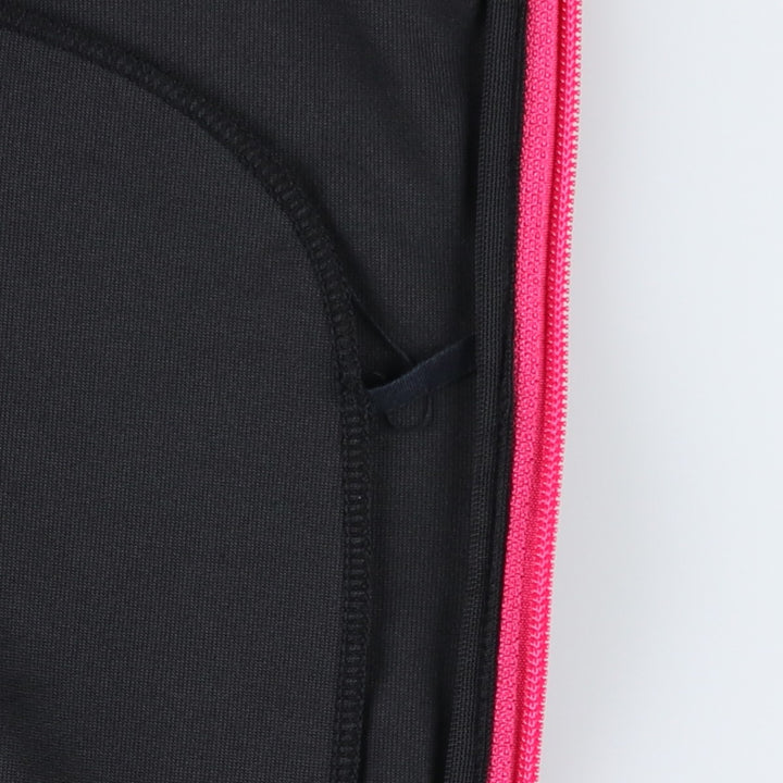 Nike track jacket, women's size M (equivalent to size M) polyester black type Vintage Second Hand