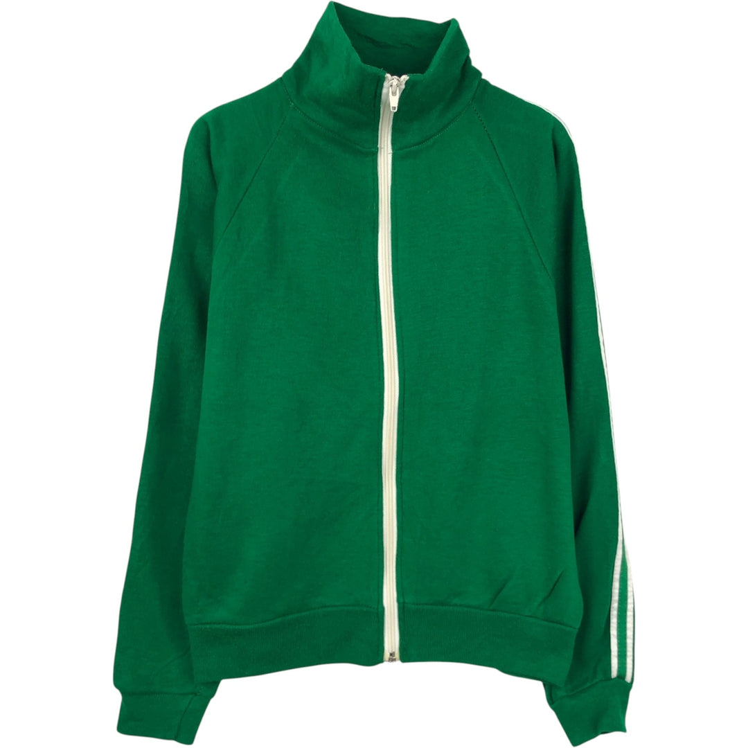 1970'S Sears KINGS ROAD Jersey Track Jacket, Men's Size S (approx.), Vintage acrylic green type Vintage Second Hand