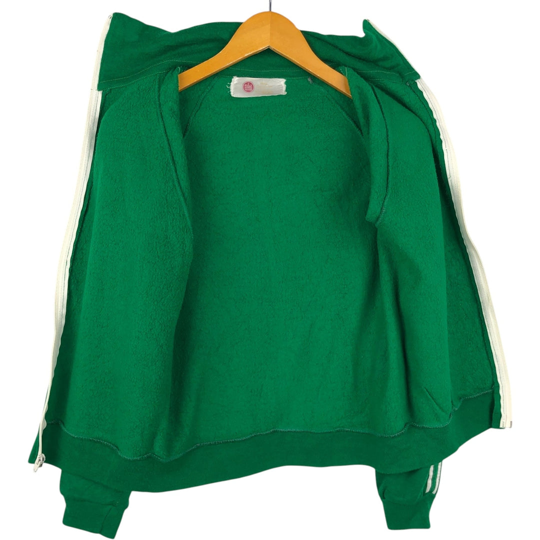 1970'S Sears KINGS ROAD Jersey Track Jacket, Men's Size S (approx.), Vintage acrylic green type Vintage Second Hand
