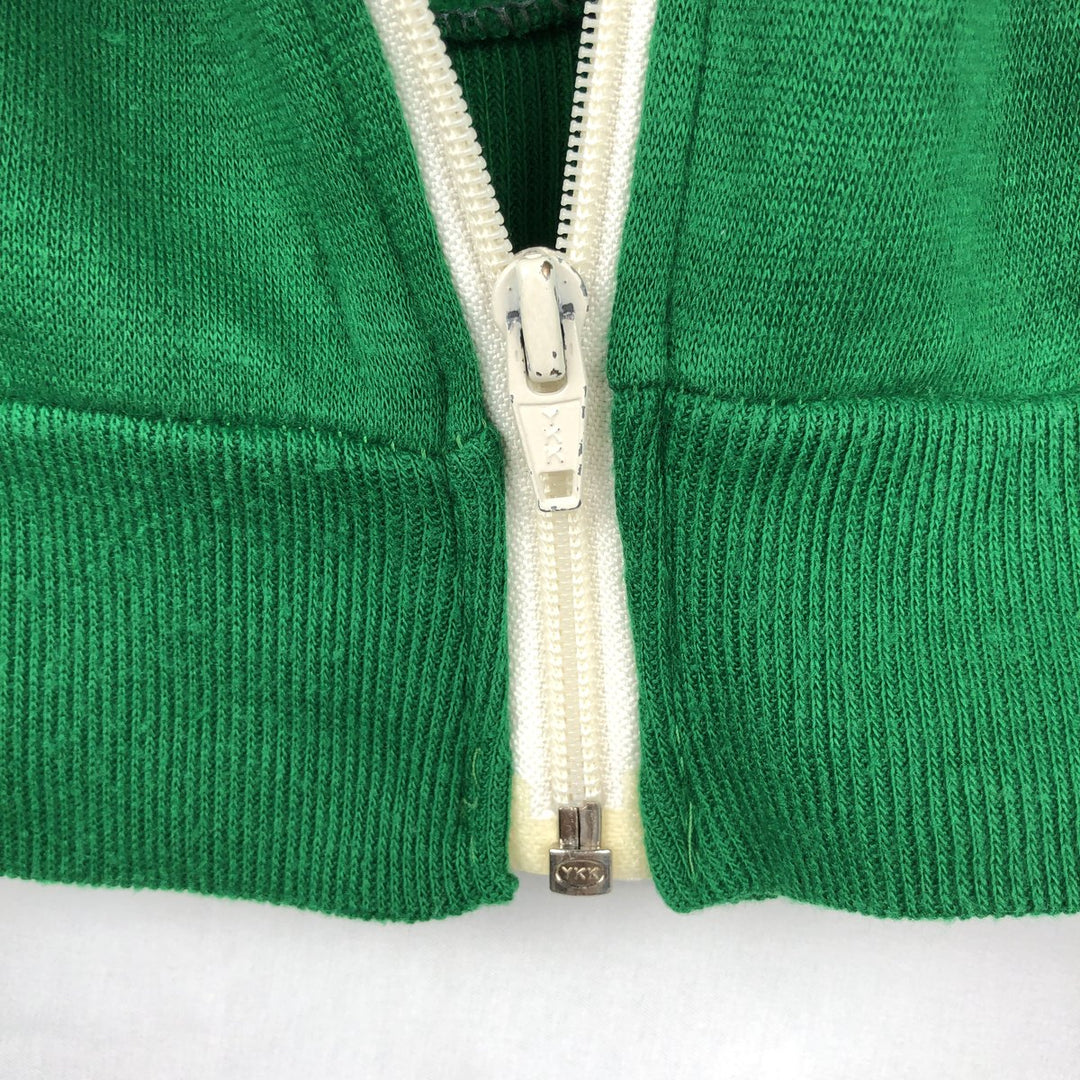 1970'S Sears KINGS ROAD Jersey Track Jacket, Men's Size S (approx.), Vintage acrylic green type Vintage Second Hand