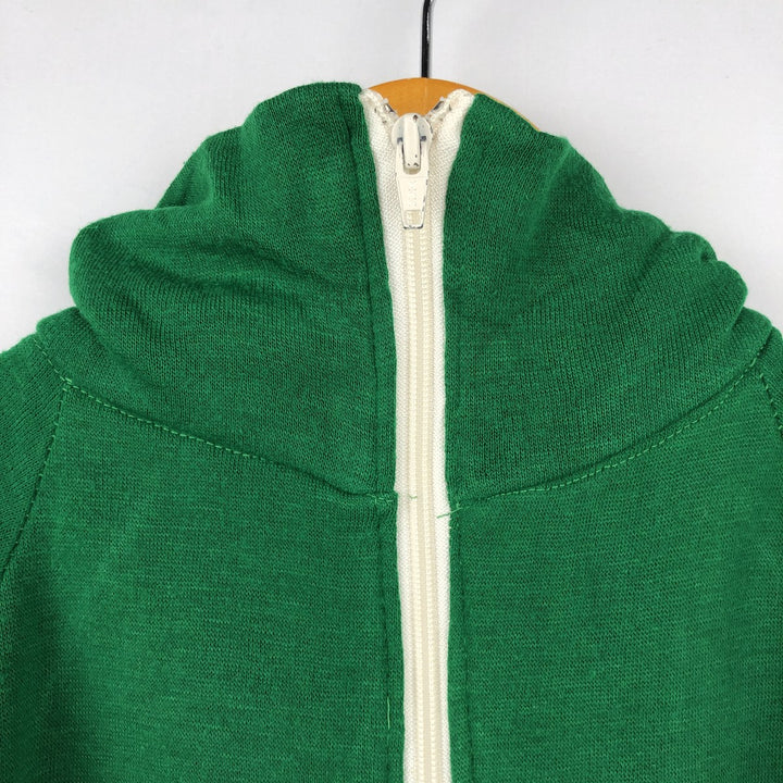 1970'S Sears KINGS ROAD Jersey Track Jacket, Men's Size S (approx.), Vintage acrylic green type Vintage Second Hand