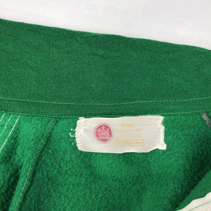 1970'S Sears KINGS ROAD Jersey Track Jacket, Men's Size S (approx.), Vintage acrylic green type Vintage Second Hand