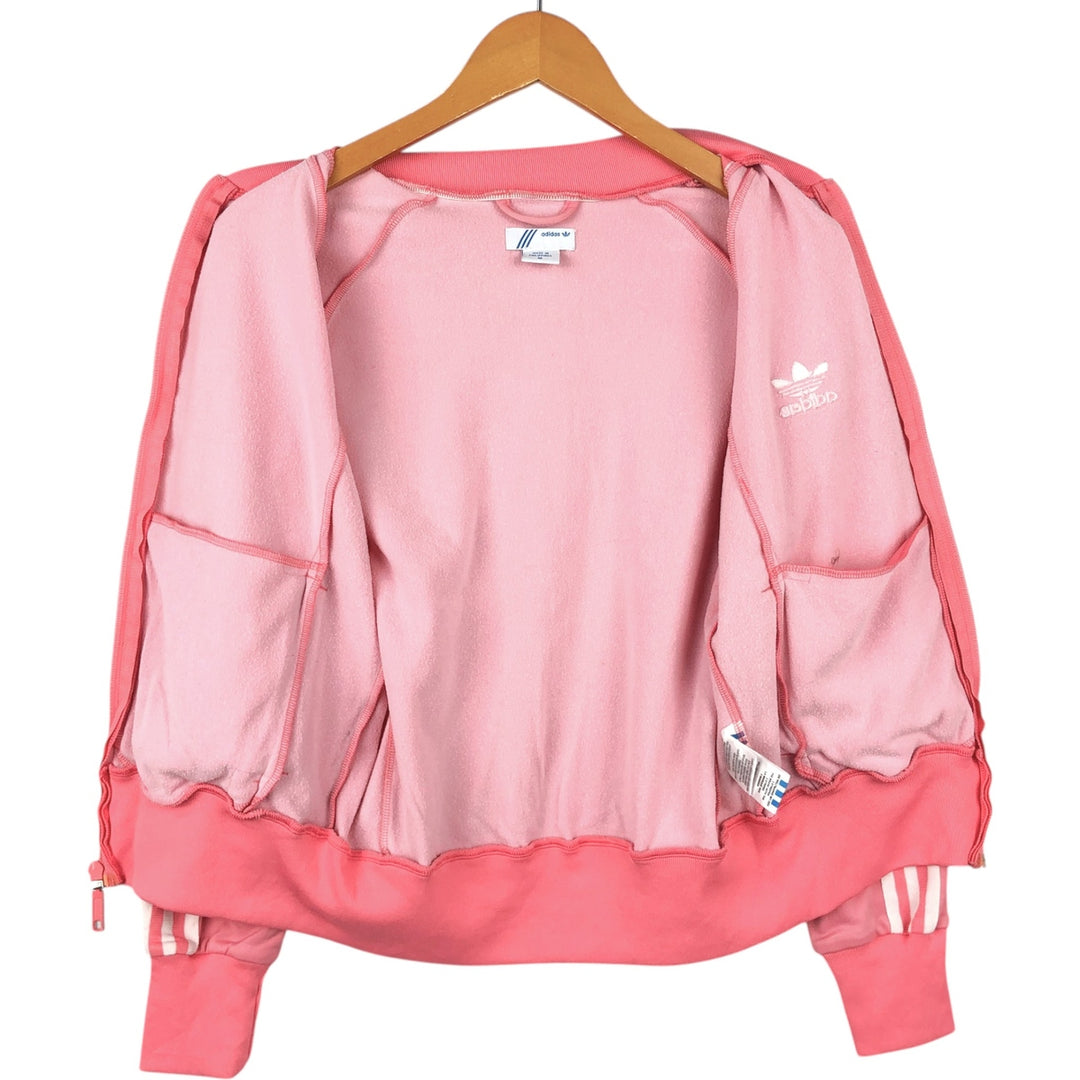 2000'S Adidas Originals Track Jacket, Women's Size M (approx.) Nylon pink type Vintage Second Hand