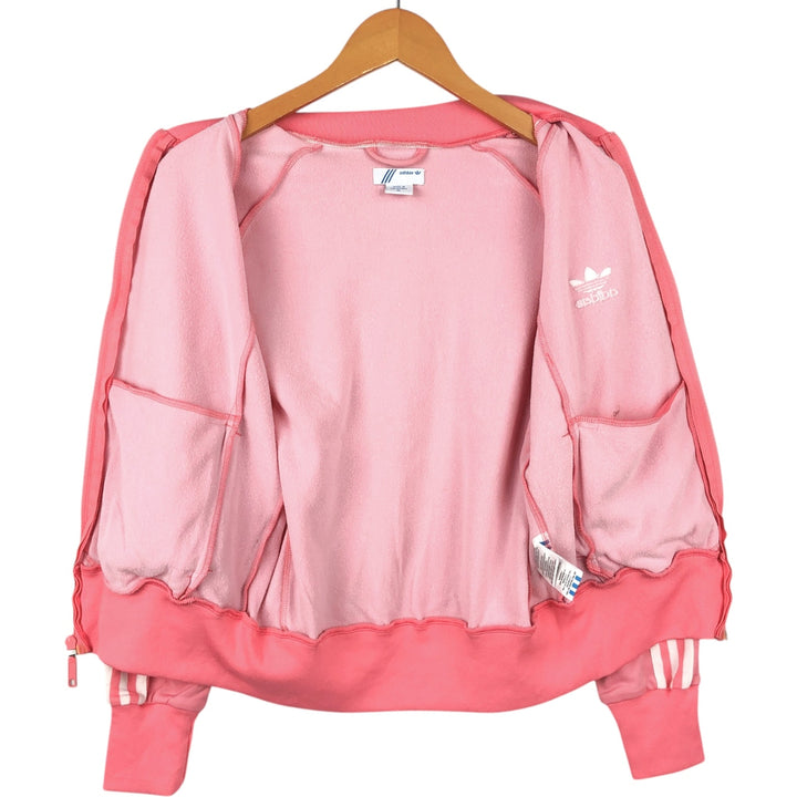 2000'S Adidas Originals Track Jacket, Women's Size M (approx.) Nylon pink type Vintage Second Hand