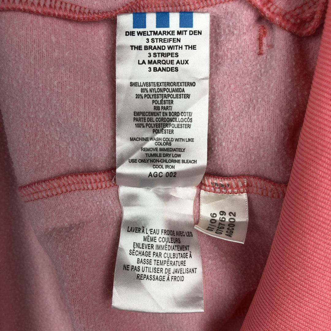 2000'S Adidas Originals Track Jacket, Women's Size M (approx.) Nylon pink type Vintage Second Hand