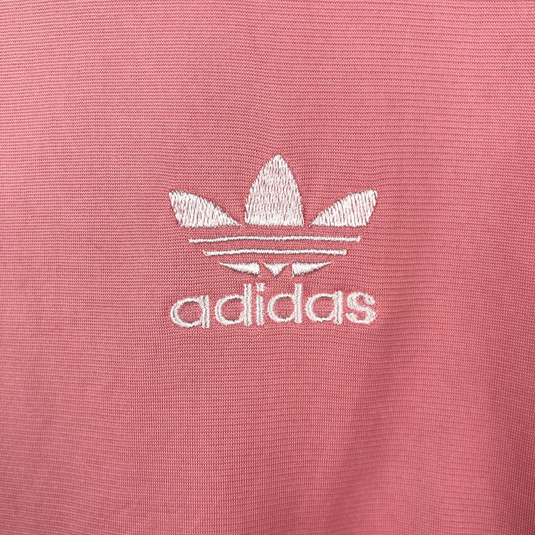 2000'S Adidas Originals Track Jacket, Women's Size M (approx.) Nylon pink type Vintage Second Hand