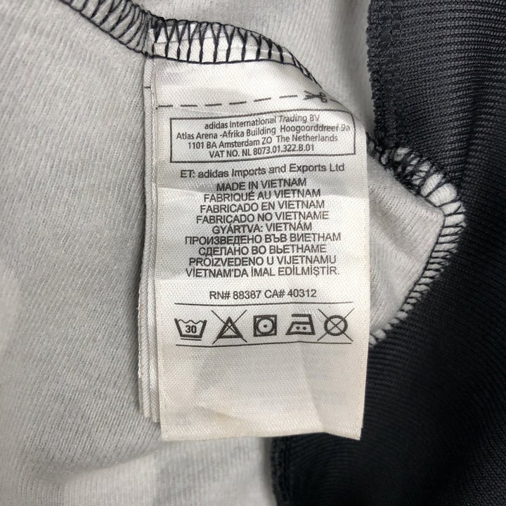 Adidas ORIGINALS Dot Pattern Back Logo Jersey Track Jacket, Women's Size XS (approx.) polyester black type Vintage Second Hand