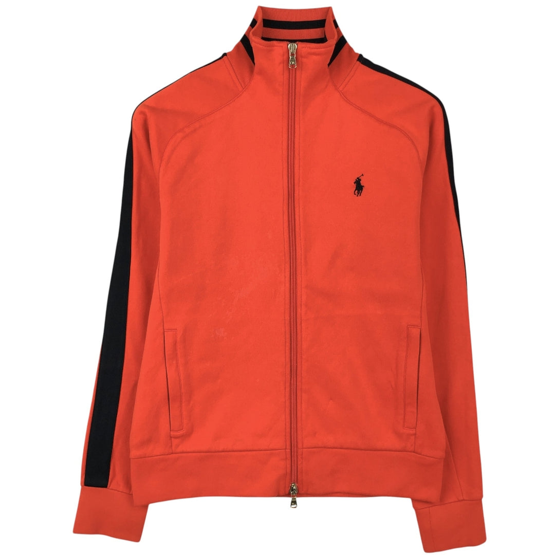 Ralph Lauren RALPH LAUREN GOLF Jersey Track Jacket, Women's Size M (approx.) cotton orange type Vintage Second Hand