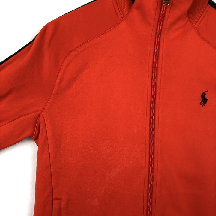 Ralph Lauren RALPH LAUREN GOLF Jersey Track Jacket, Women's Size M (approx.) cotton orange type Vintage Second Hand