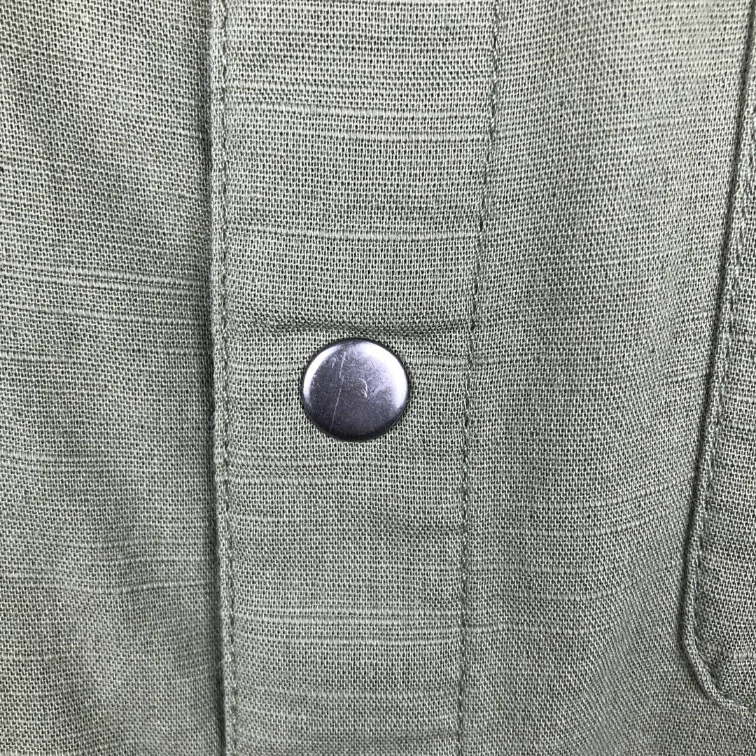 THEREABOUTS Long-Sleeve Cotton Shirt, Women's Size M (approx.) cotton Khaki type Vintage Second Hand