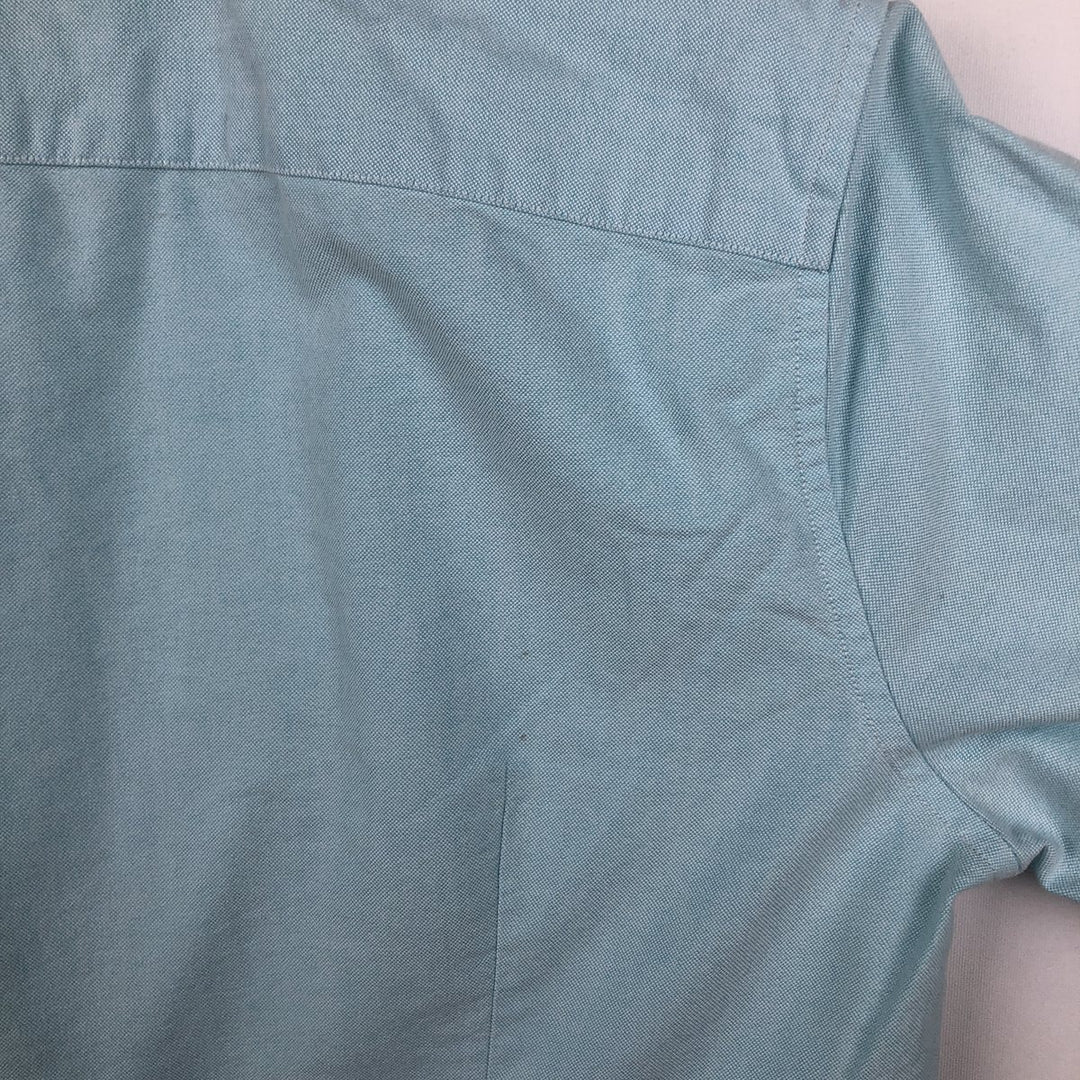 Ralph Lauren CUSTOM FIT long sleeve button down shirt, women's size L cotton Blue type light blue Vintage Second Hand