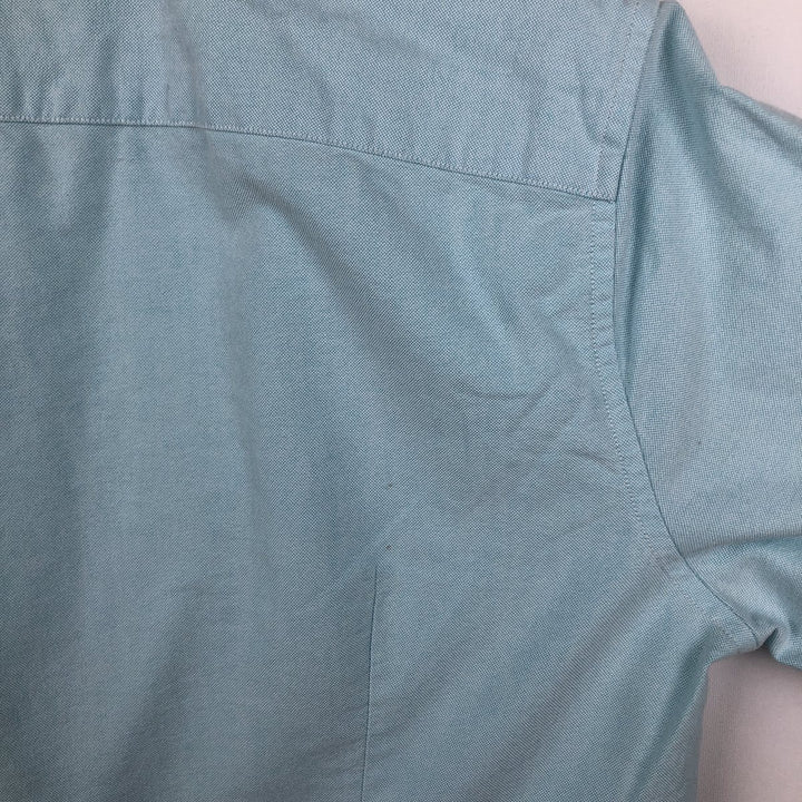 Ralph Lauren CUSTOM FIT long sleeve button down shirt, women's size L cotton Blue type light blue Vintage Second Hand