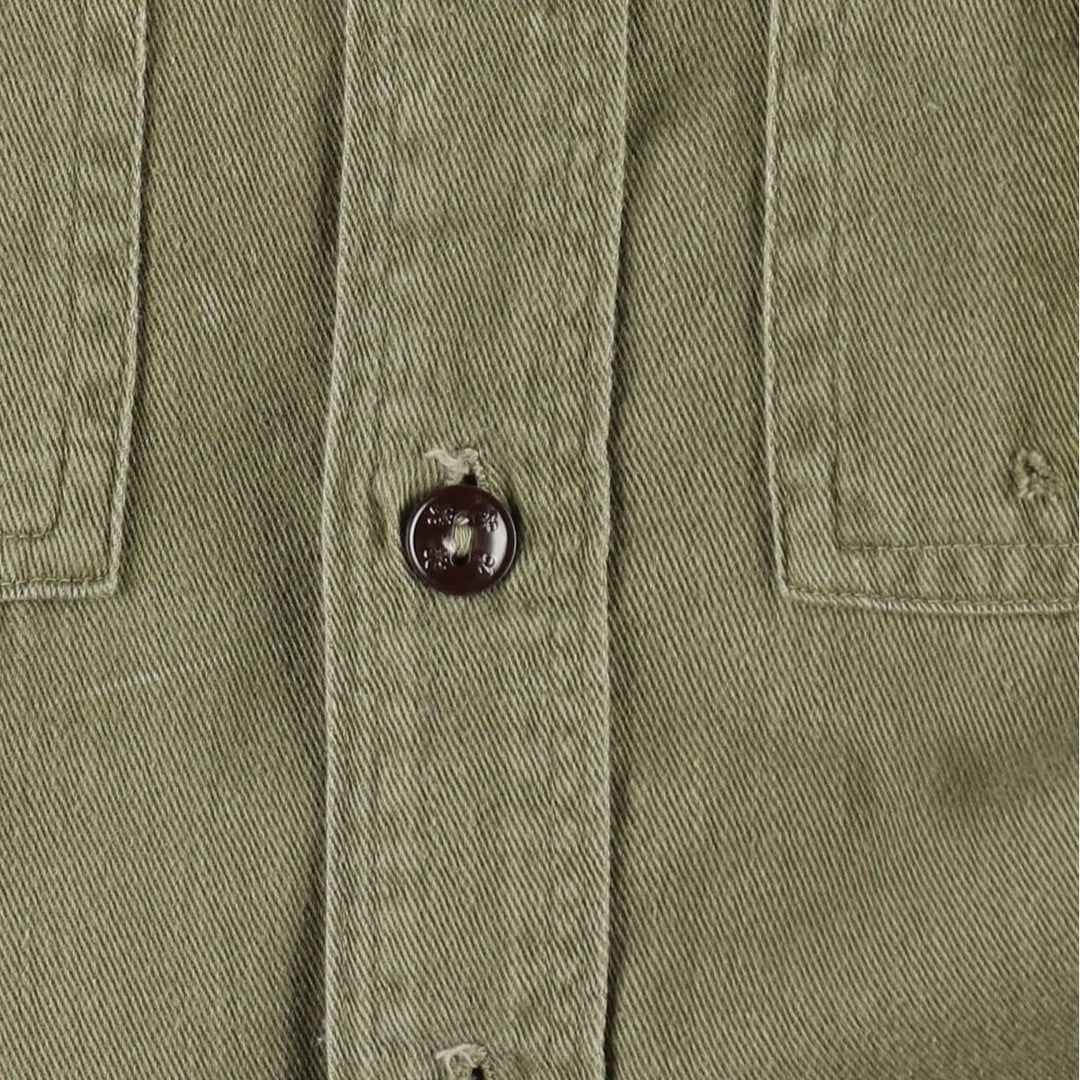 1960'S Boy Scouts of America Long-Sleeve Boy Scout Shirt, Women's Size S (Equivalent), Vintage unclear Khaki type Vintage Second Hand