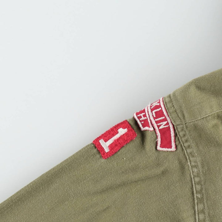 1960'S Boy Scouts of America Long-Sleeve Boy Scout Shirt, Women's Size S (Equivalent), Vintage unclear Khaki type Vintage Second Hand