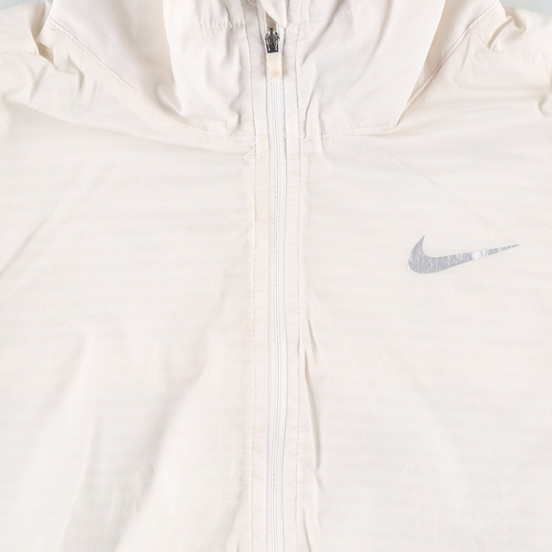 Nike Golf Nylon Vest, Women's Size M (approx.) Nylon white type Vintage Second Hand