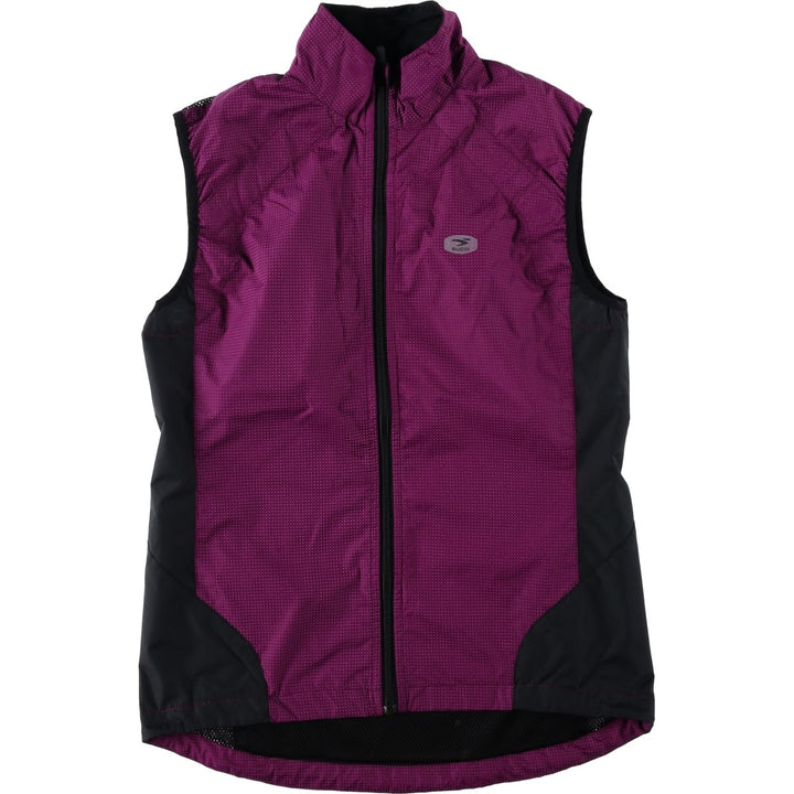 SUGOi Dot Pattern Warm-up Vest, Women's Size S (equivalent) polyester purple type Vintage Second Hand