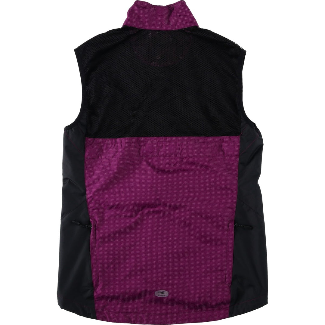 SUGOi Dot Pattern Warm-up Vest, Women's Size S (equivalent) polyester purple type Vintage Second Hand