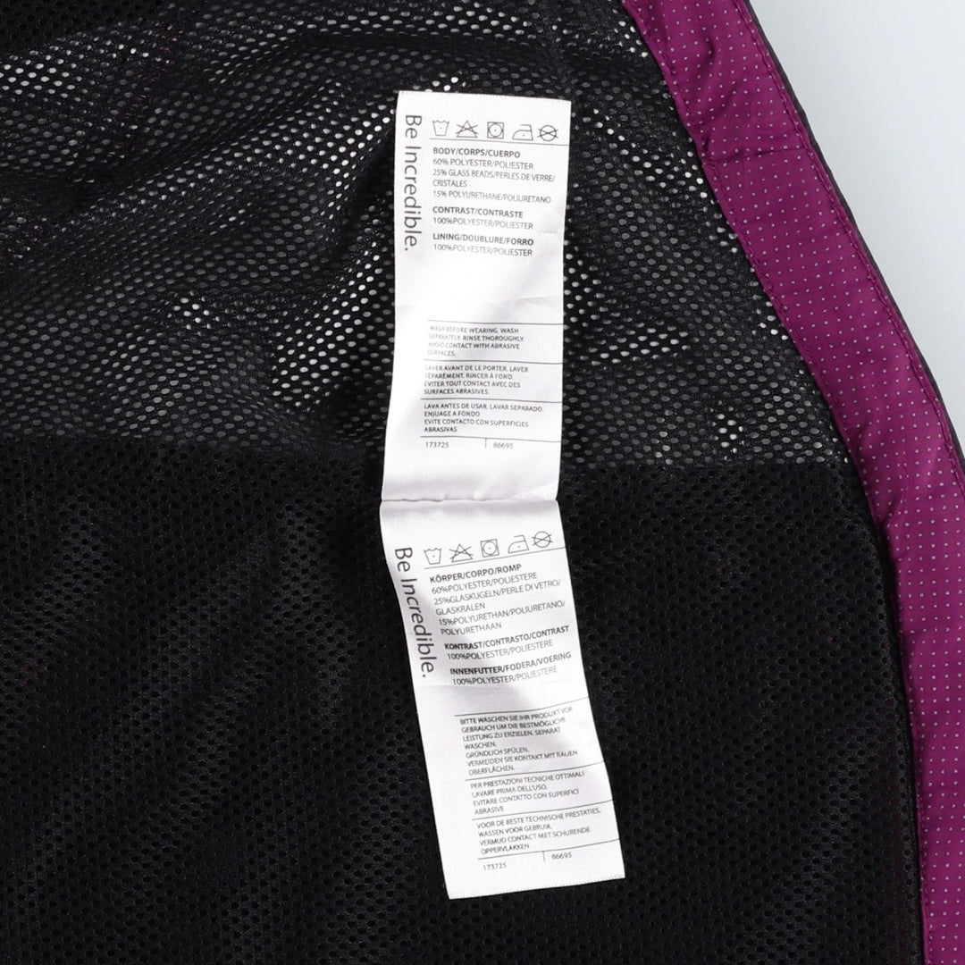 SUGOi Dot Pattern Warm-up Vest, Women's Size S (equivalent) polyester purple type Vintage Second Hand