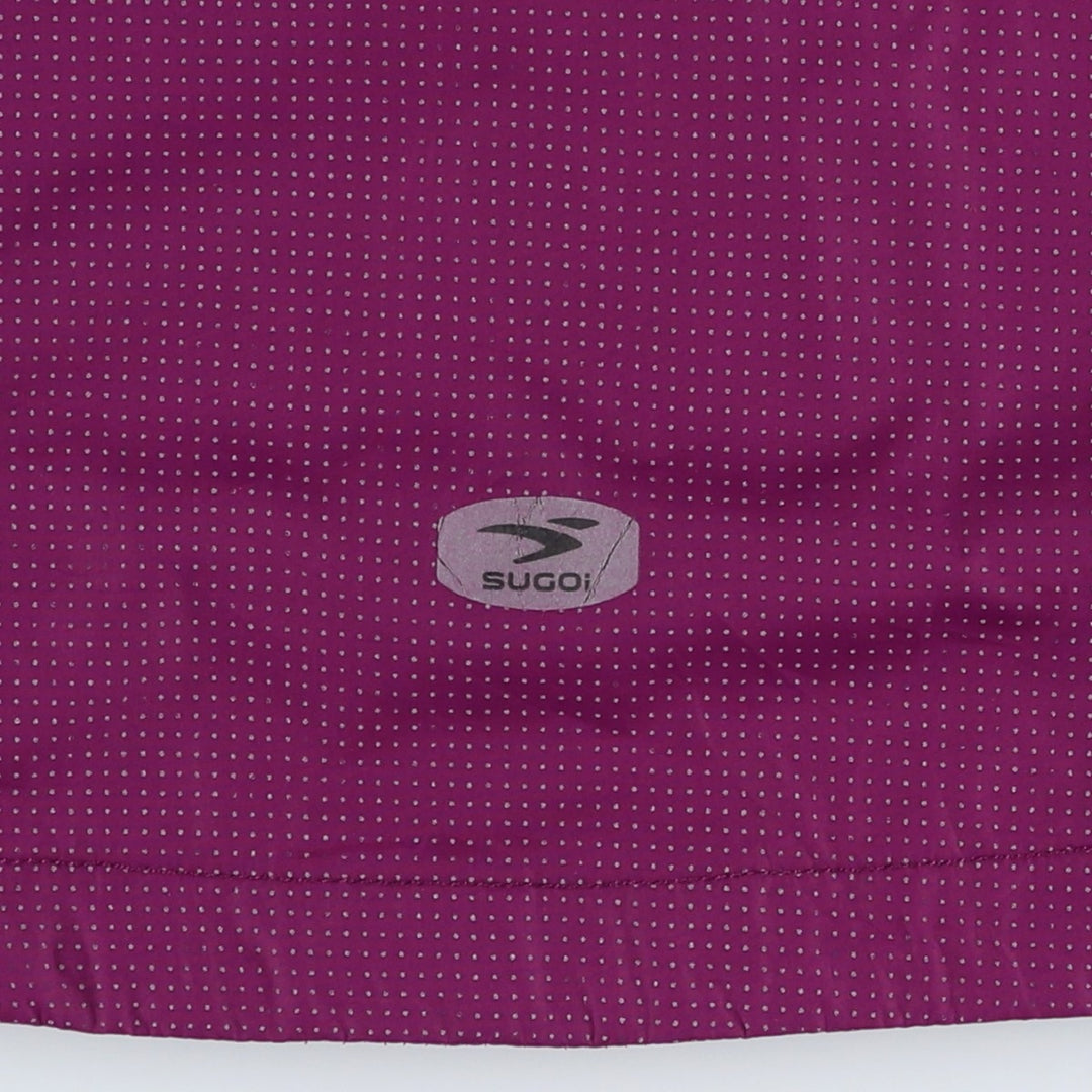 SUGOi Dot Pattern Warm-up Vest, Women's Size S (equivalent) polyester purple type Vintage Second Hand