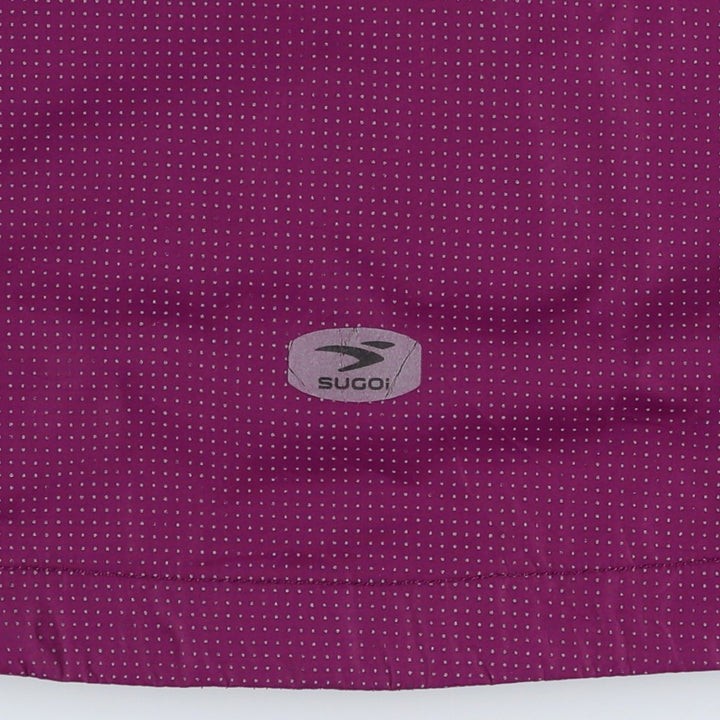 SUGOi Dot Pattern Warm-up Vest, Women's Size S (equivalent) polyester purple type Vintage Second Hand